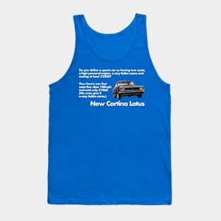 FORD CORTINA MKII - advert Tank Top